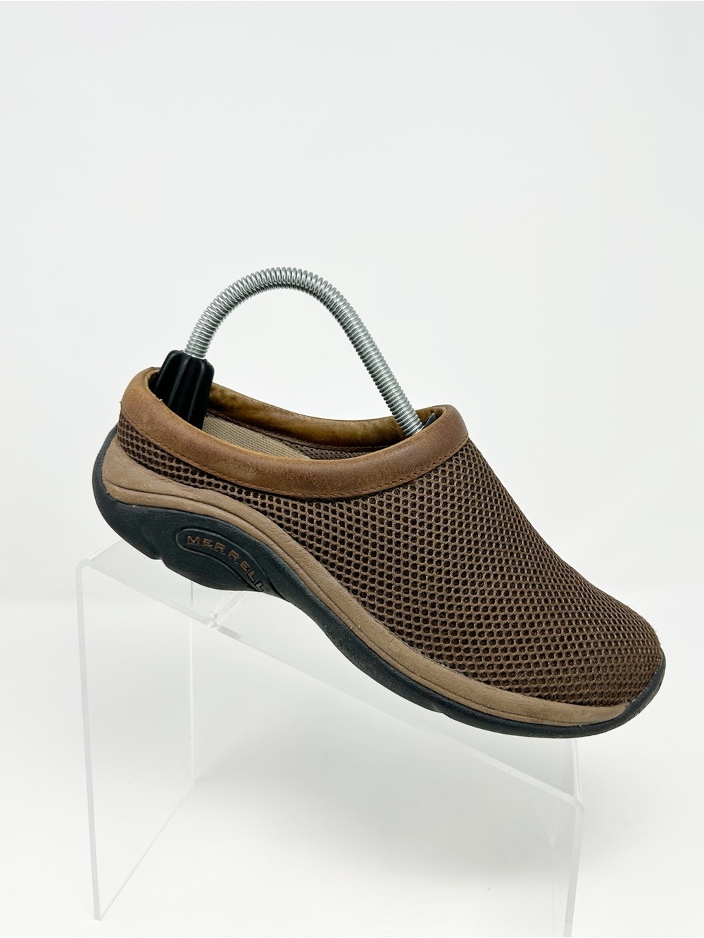 Merrell Encore Breeze 2 Womens Mule Clogs Brown Slip-On Comfort Shoes Size 8